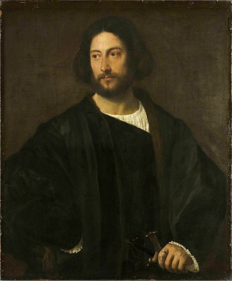 Tizian - Bildnis eines jungen Mannes - 517 - Bavarian State Painting Collections