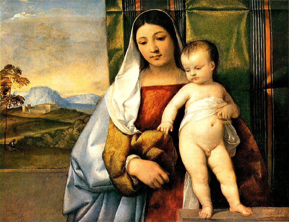 Titian Gipsy Madonna