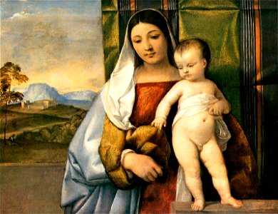 Titian Gipsy Madonna