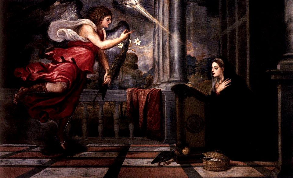 Titian - Annunciation - WGA22805