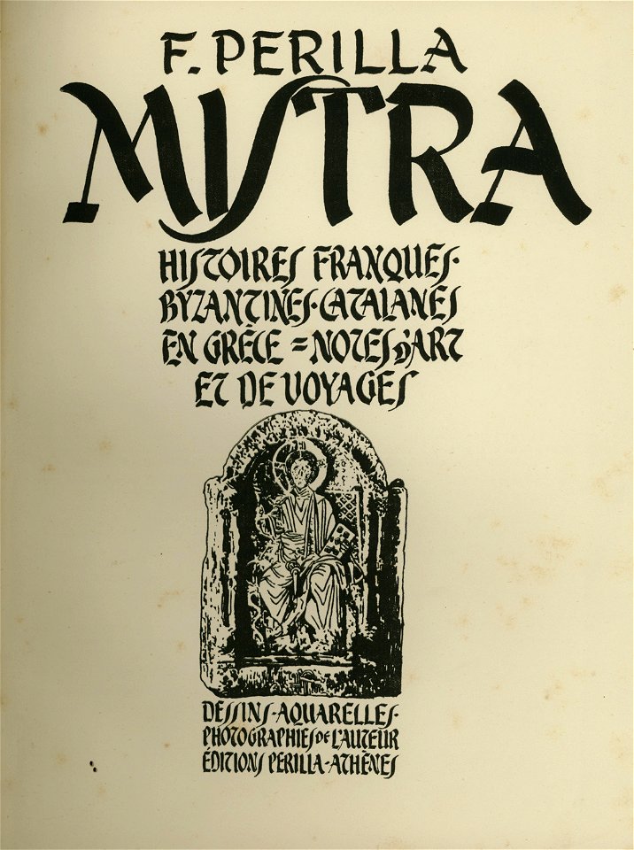 Title page - Perilla Francesco - 1929
