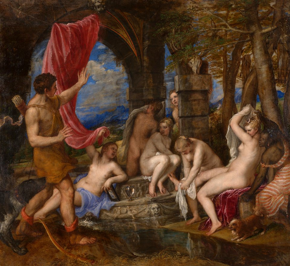 Titian - Diana and Actaeon - Google Art Project