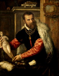 Tizian - Bildnis des Jacopo de Strada