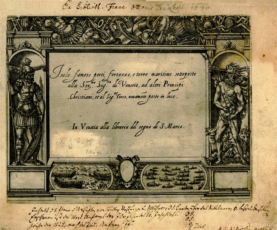 Title page - Camocio Giovanni Francesco - 1574