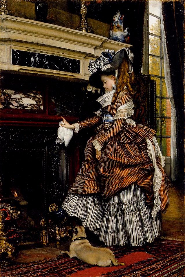 Tissot James Jacques The Fireplace
