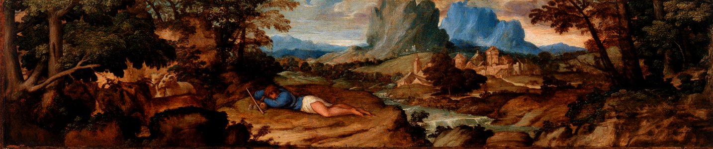 Titian (Tiziano Vecellio) - Sleeping Shepherd - BF977 - Barnes Foundation