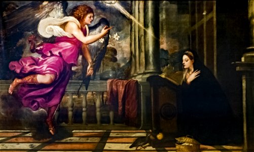 Scuola Grande di San Rocco (Venice) - Collection - Annunciazione del Tiziano