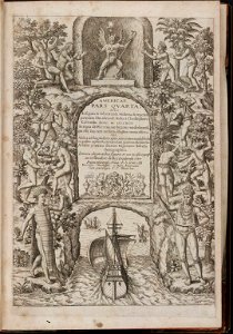 Title page Historia del Mondo Nuovo