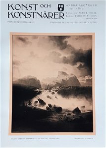Titelsida Konst och Konstnärer nr 9 1911