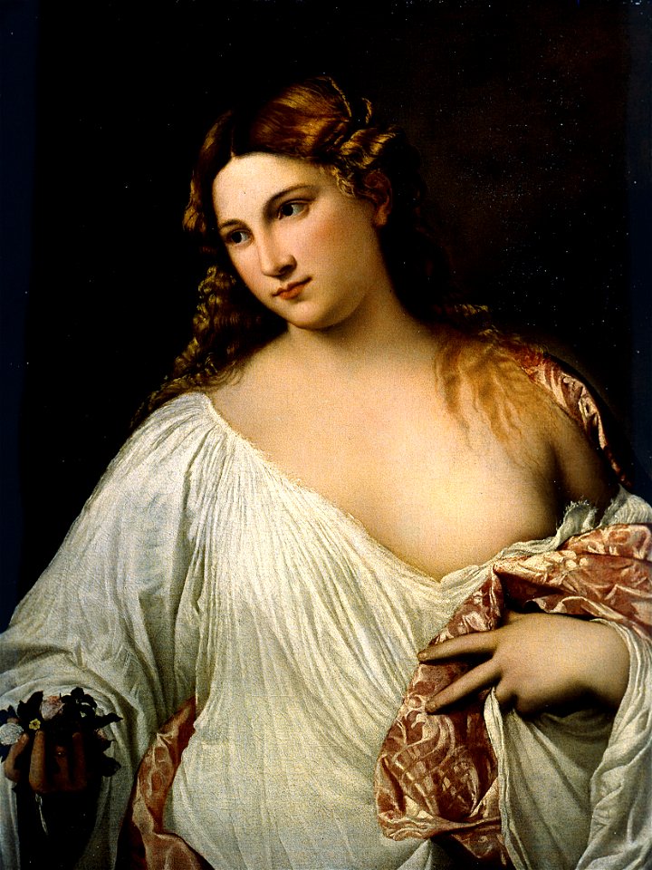Tiziano - Flora - Google Art Project
