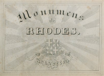 Title page - Rottiers Bernard Eugène Antoine - 1828