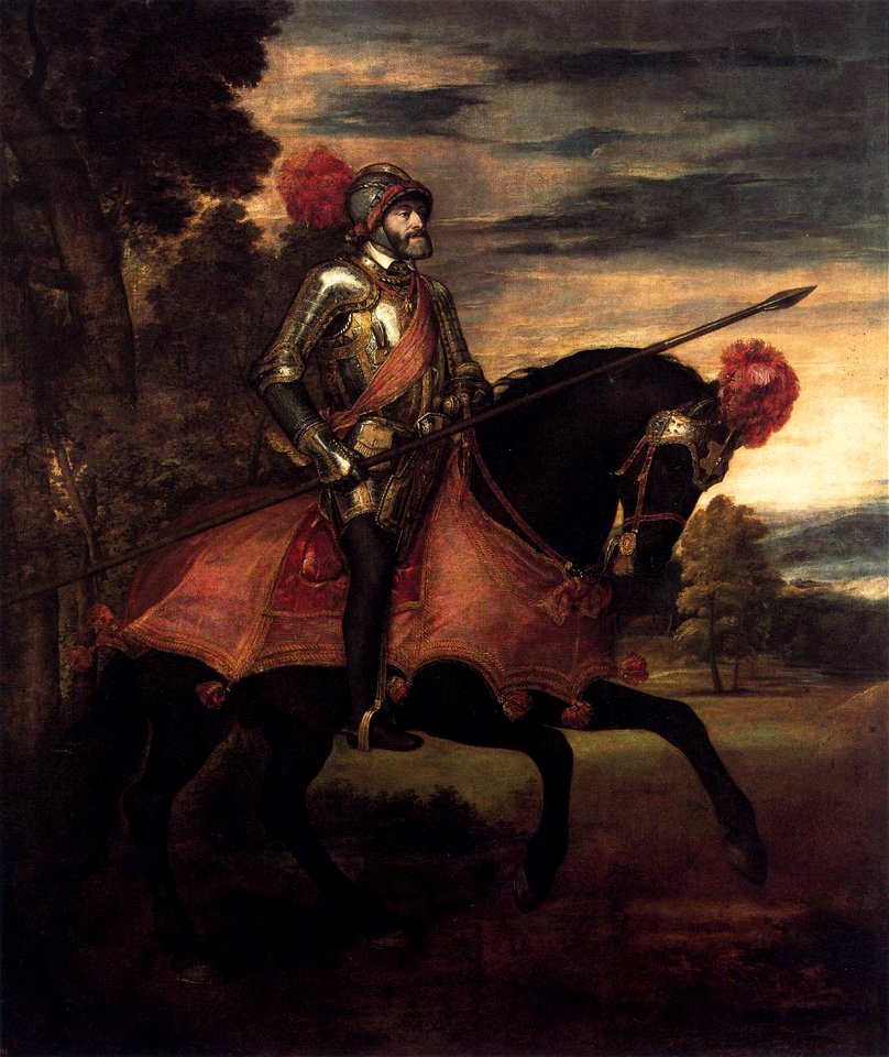Titian - Emperor Charles V at Mühlberg - WGA22965
