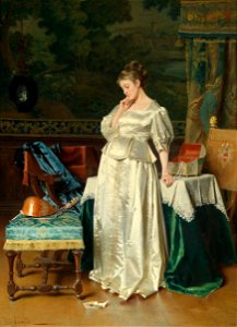 Tito Conti Der Brief 1878