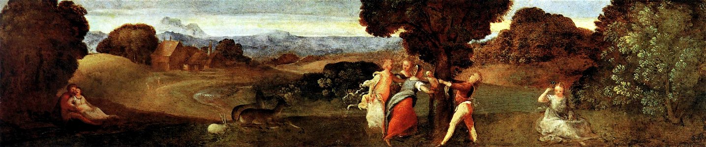 Tiziano, nascita di adone 01