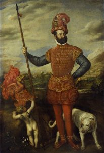 Titian - Man in Military Costume - WGA22972