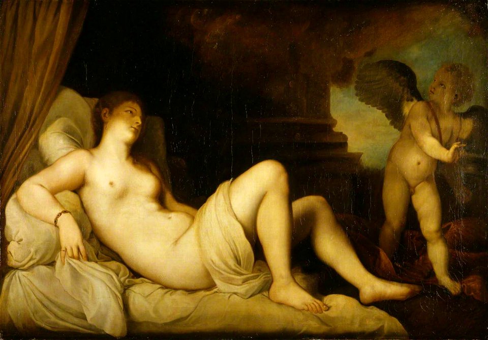 Titian (c.1488-1576) (after) - Danaë and Cupid - 500033 - National Trust