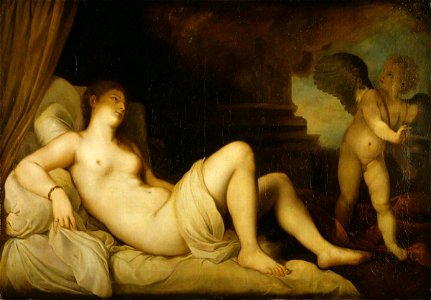 Titian (c.1488-1576) (after) - Danaë and Cupid - 500033 - National Trust