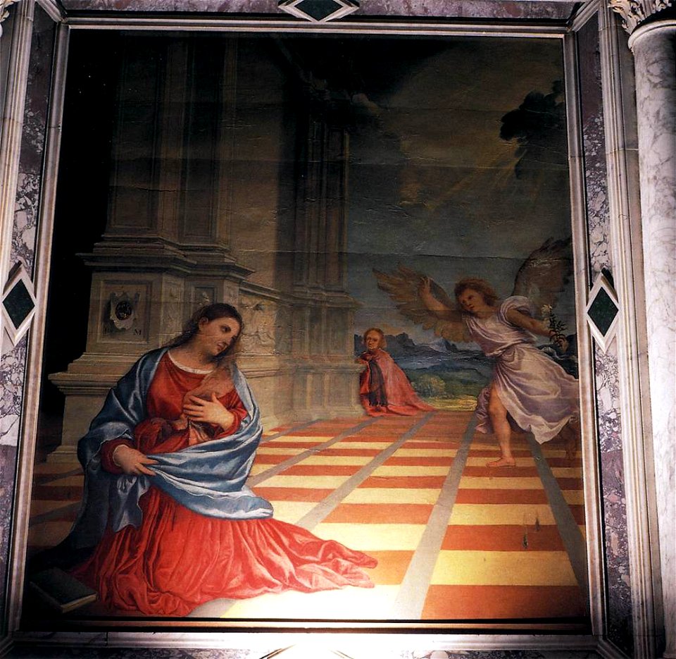 Titian - The Annunciation - WGA22749