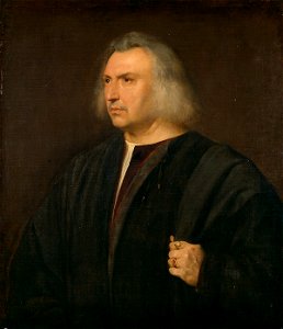 Tiziano Vecellio, gen. Tizian, , Kunsthistorisches Museum Wien - Der Arzt Gian Giacomo Bartolotti da Parma - GG 94 - Kunsthistorisches Museum