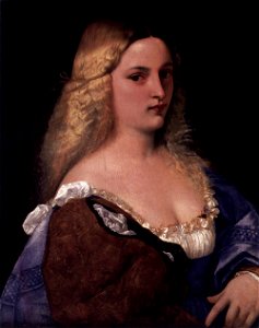 Titian - Violante (La Bella Gatta) - WGA22914