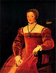Titian - Giulia Varano, Duchess of Urbino - WGA22928