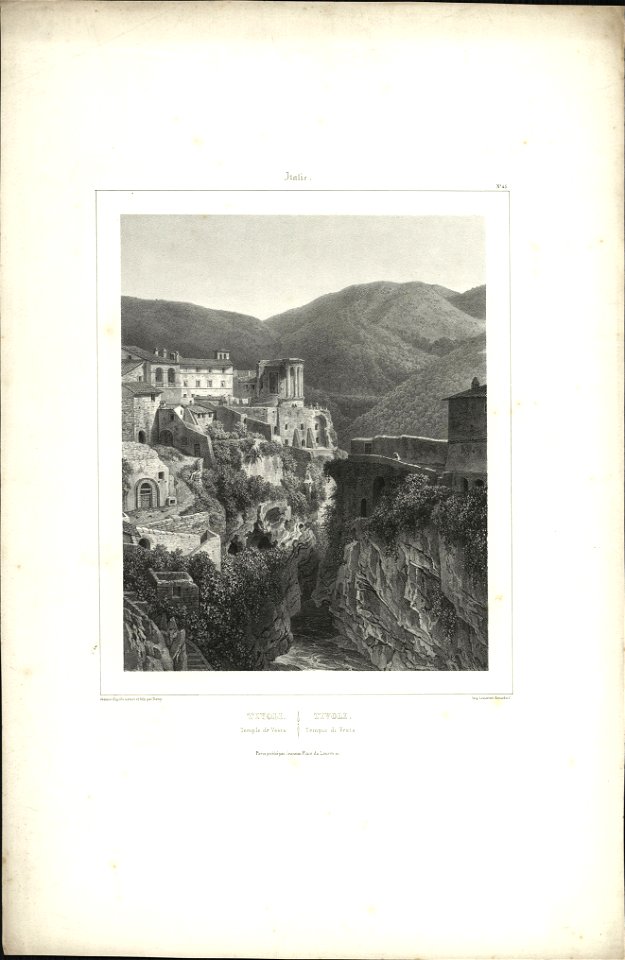 Tivoli Temple de Vesta, objectnr A 57852