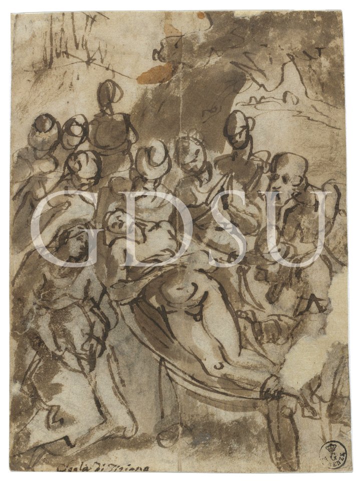 Tiziano - inv 12920 F r., attribuzione tradizionale