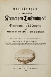 Title page - Hunglinger Von Yngue Andreas Magnus - 1800