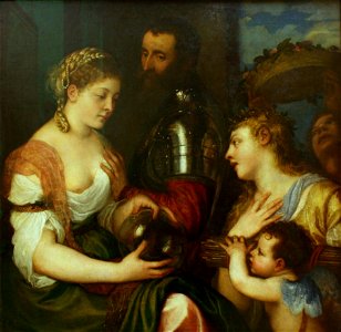 Titien - Conjugal allegory - Louvre