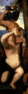 Tiziano, Bacchanal of the Andrians 07