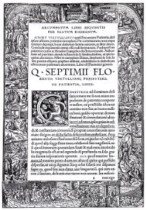 Title Page with the Tabula Cebetis, by Hans Holbein the Younger