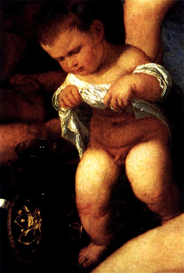 Tiziano, Bacchanal of the Andrians 02