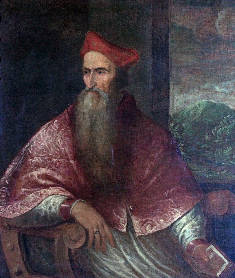 Tizian Kardinal Pietro Bembo 1545FXD