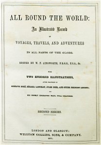 Title page of the second volume - Ainsworth William Francis - 1870