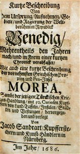 Title page - Sandrart Jacob Von - 1686
