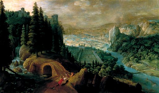 Tobias Verhaecht - Landscape with Venus and Adonis