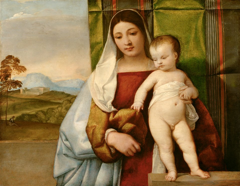 Tiziano Vecellio,called Titian - Gipsy Madonna - Google Art Project