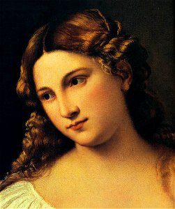 Tiziano, flora, dettaglio