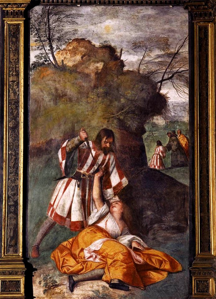 Tiziano, The Miracle of the Jealous Husband