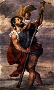 Tiziano, san Cristoforo