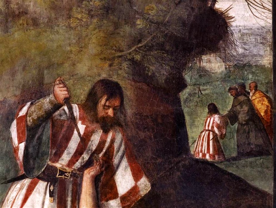 Tiziano, The Miracle of the Jealous Husband 2