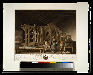 To the right hon'ble Lord Bangor, this plate representing a complete perspective view of all the machinery of a bleach mill, upon the newest and most approved constructions, consisting of the wash LCCN2003674105