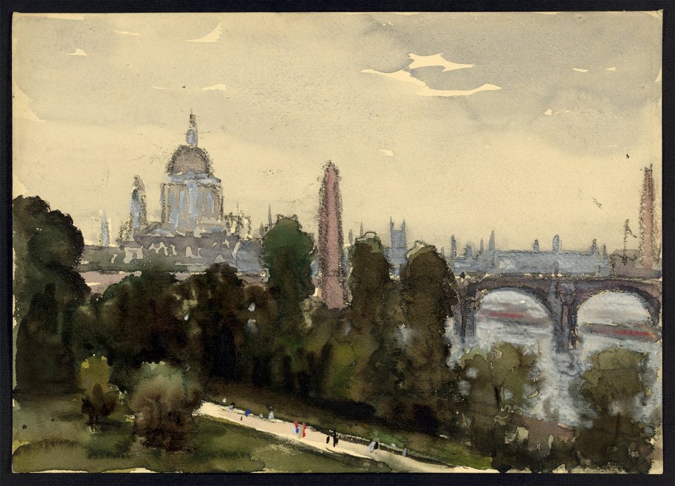 To St. Paul's from my window LCCN2007666942