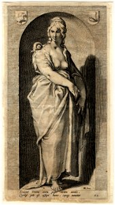 Todsünden (Goltzius) G 0334 III Acedia