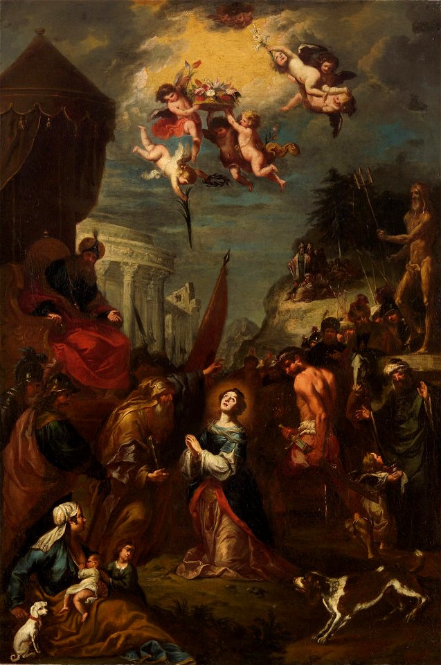 Tobias Pock - Marter der Hl. Dorothea - GG 1107 - Kunsthistorisches Museum