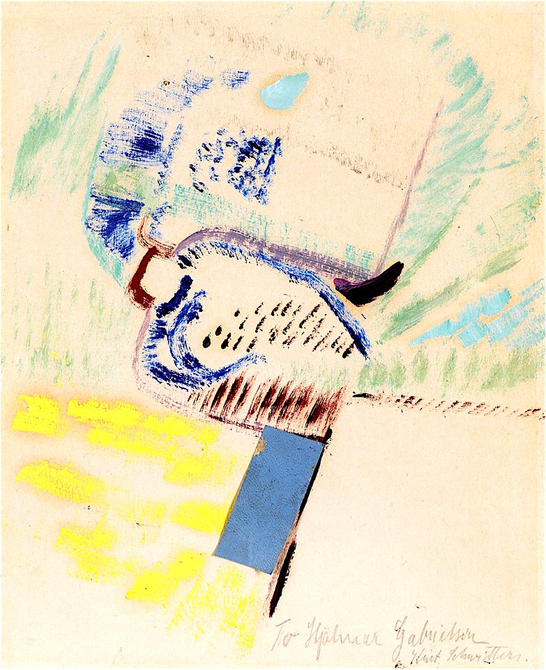 To Hjalmar Gabrielson (3) Merz Drawing