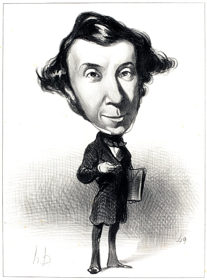 Tocqueville by Daumier