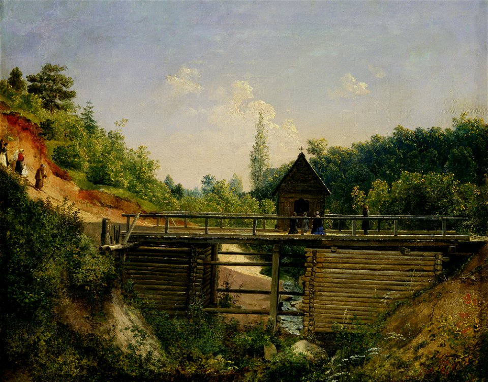 To holy place by I.Khrutsky (1840s, GTG)