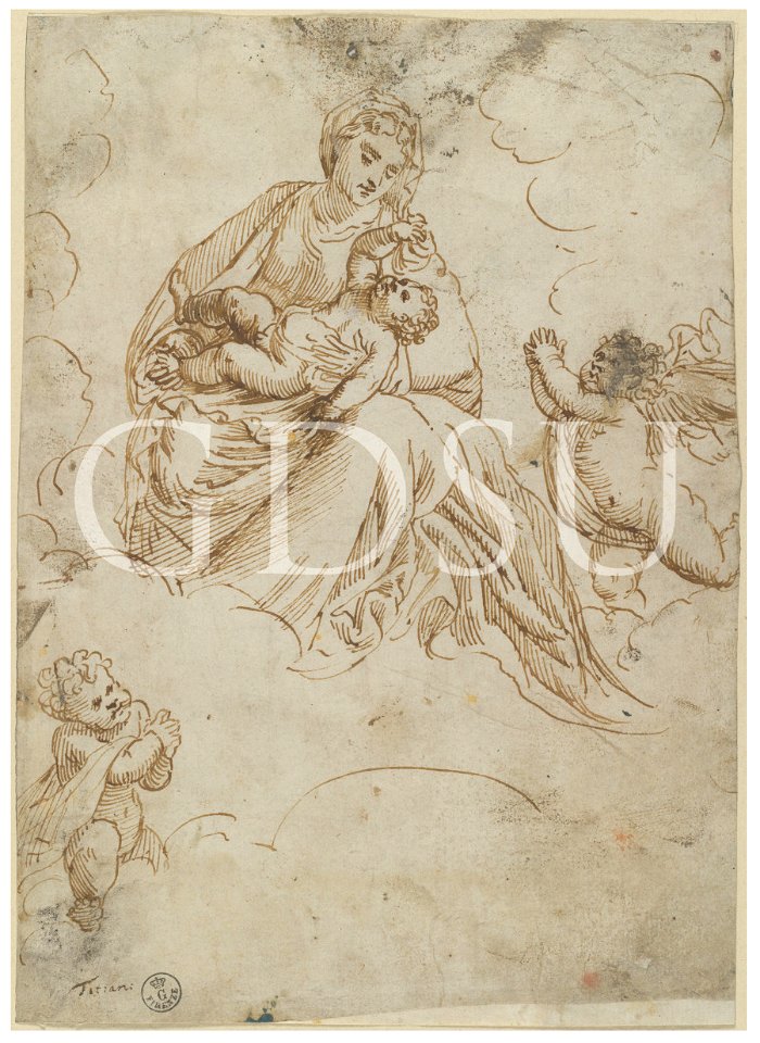 Tiziano - inv 1709 F, attribuzione tradizionale