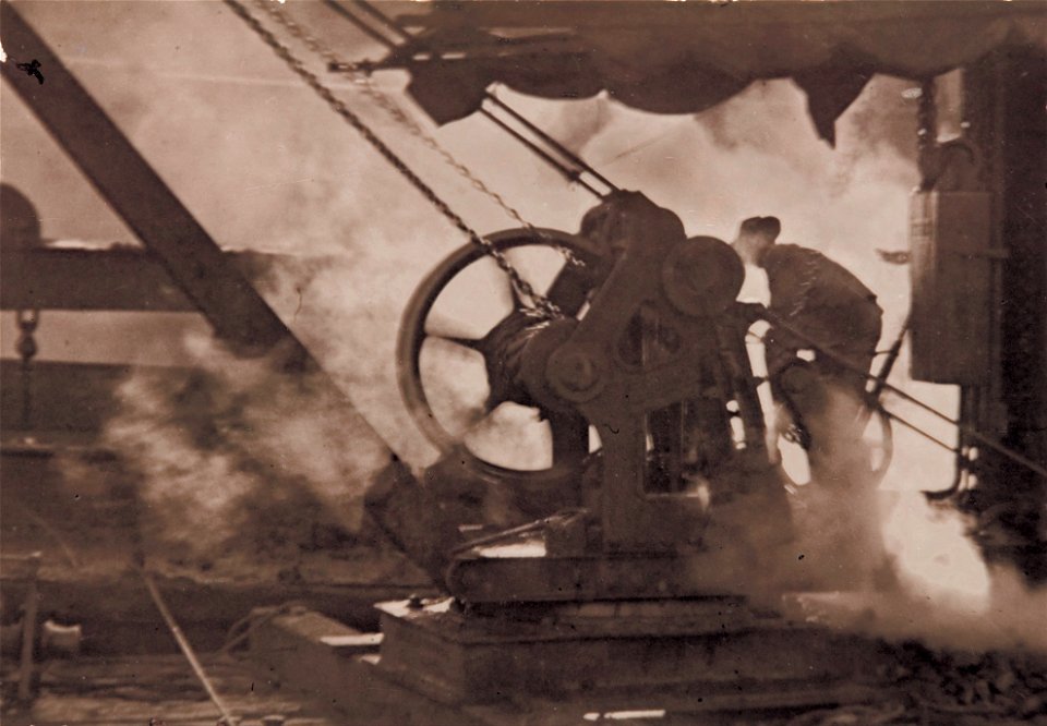 Tom H. Stoward - The steam winch - Google Art Project